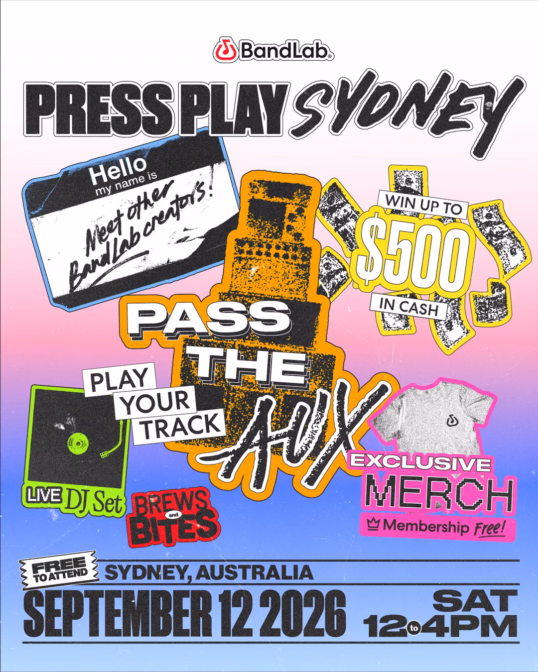 BandLab Presents: Press Play Sydney