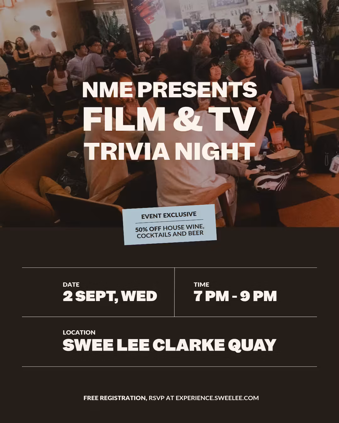 NME Presents: Film & TV Trivia Night at Swee Lee