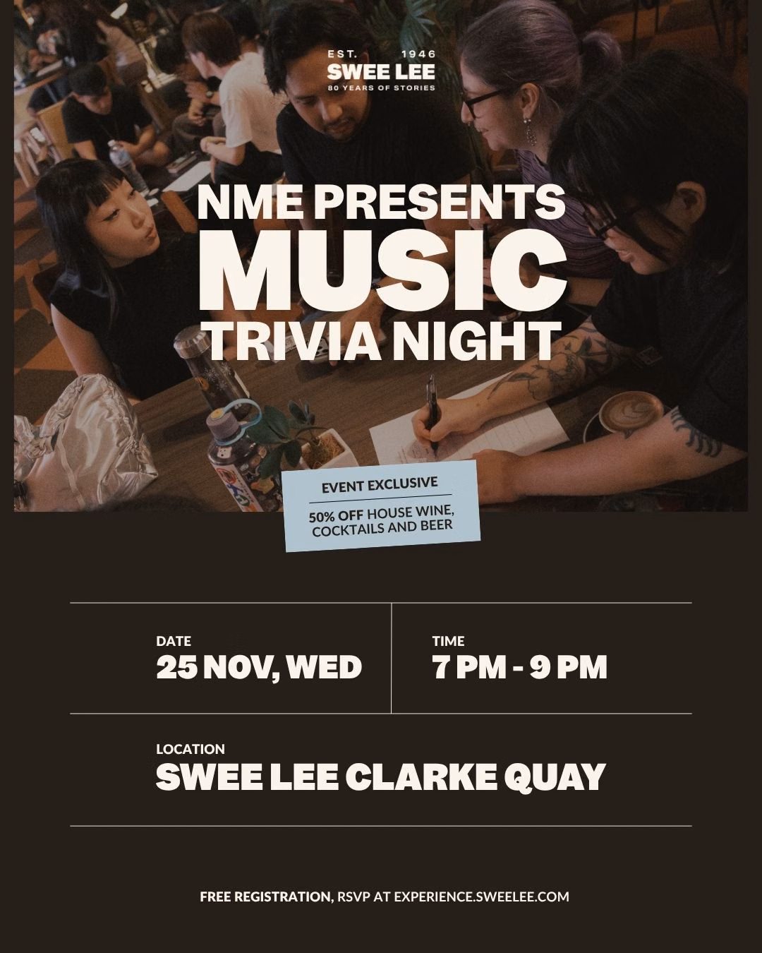 NME Presents: Music Trivia Night