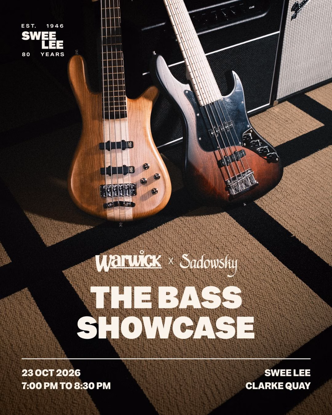 Warwick x Sadowsky: The Bass Showcase